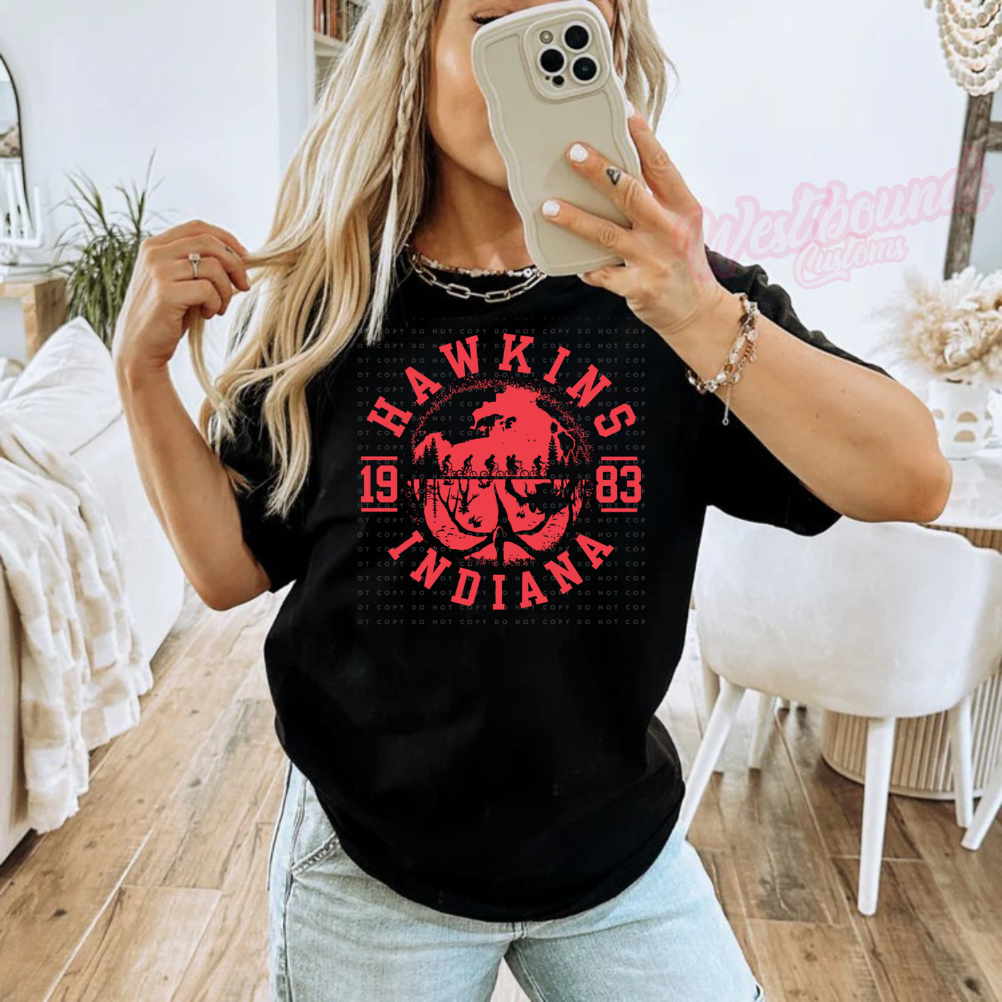 Hawkins Indiana Unisex Tee