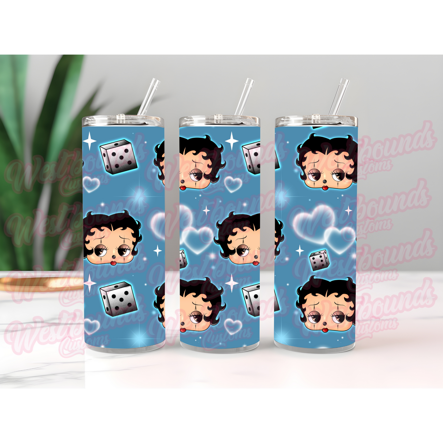 Sad Betty 90s Tumbler