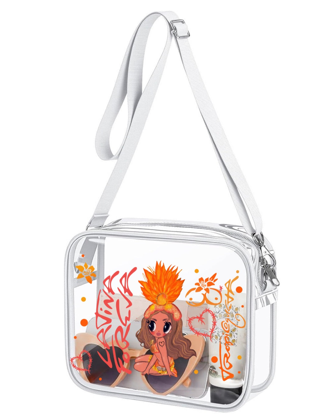 KG clear Stadium Bag