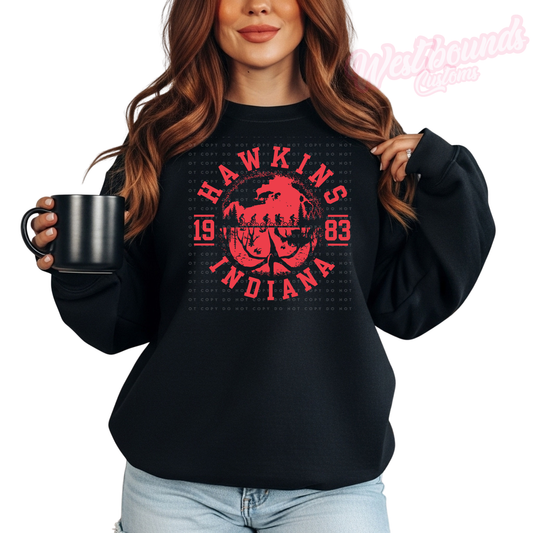 Hawkins Indiana Crewneck Sweatshirt