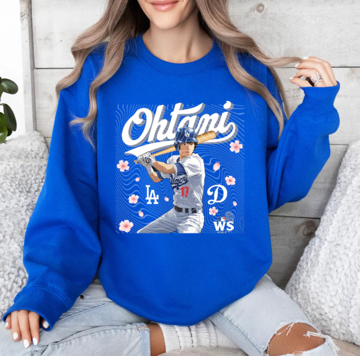 Ohtani Blossom Crewneck